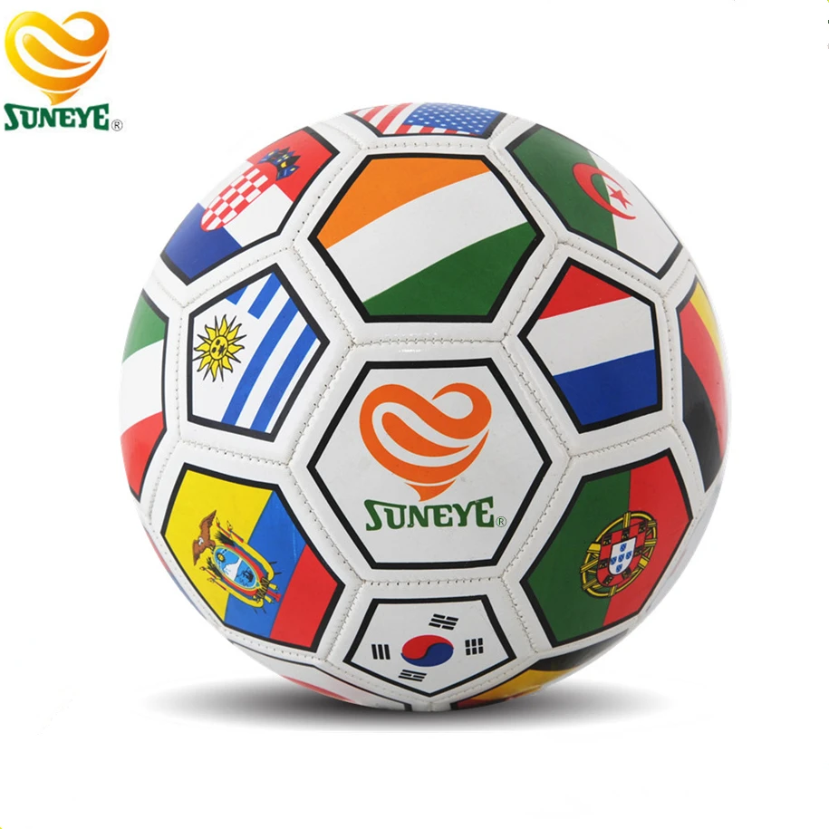 Advertising Flag Leather Soccer Ball