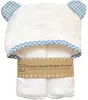 Amazon Hot Selling 100% Bamboo Baby Hooded Towel Set With Wash Cloth
