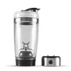 NEW USB rechargeable 600ml electric gym protein mixer shaker bottle with magnet