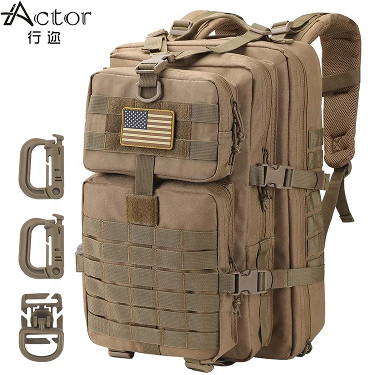 Actor Hiking Tactical Military Backpack custom hiking bag travel waterproof, Black,army green,dark grey
Actor Hiking Tactical Military Backpack custom hiking bag travel waterproof, Black,army green,dark grey
