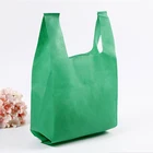 Custom Logo Fast Shipping Free Sample Printing Cheap Non Woven T-Shirt Bag Supplier From China