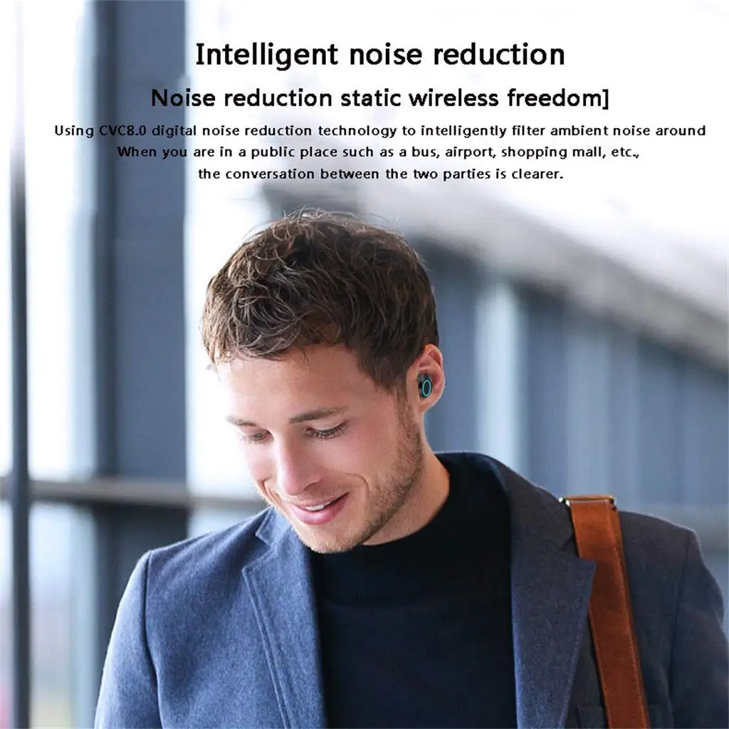 Tws X6 Wireless True Stereo Tws Wireless Version 5.0 Tws Earphone With Charging Case - ANKUX.COM
