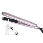 Professional ionic hair straightening machine ultrasonic cold vapor flat iron