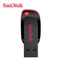 

100% SanDisk USB Flash Drive Cruzer Blade U Disk 8GB 16GB 32GB 64GB 128GB Mini Pen Drives USB 2.0 Flash Memory Stick