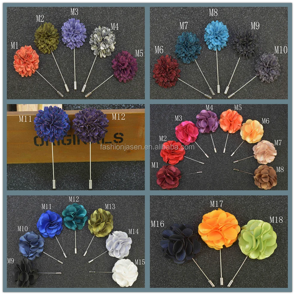 wholesale wedding flower pin, men wedding brooch pin