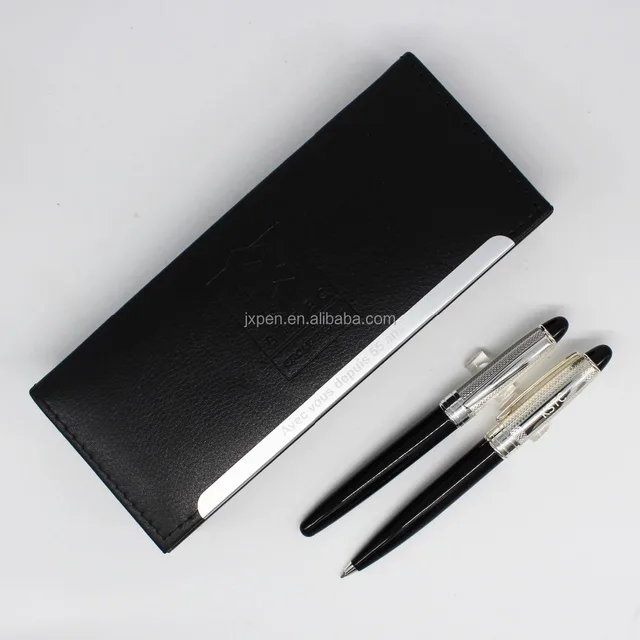 luxury high quality metal pen business gift set promotional