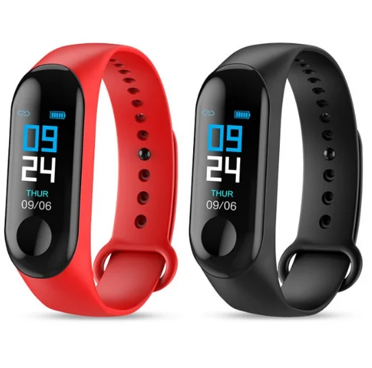 0.96 TFT Color Screen Heart Rate Monitor M2/M3 Smart Bracelet/Smart Wristband, Black;blue;red;gray
0.96 TFT Color Screen Heart Rate Monitor M2/M3 Smart Bracelet/Smart Wristband, Black;blue;red;gray