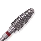New Arrival Manicure Tungsten Carbide Nail Drill Bit 3 / 32 " Foot Cuticle Clean Burr Bits