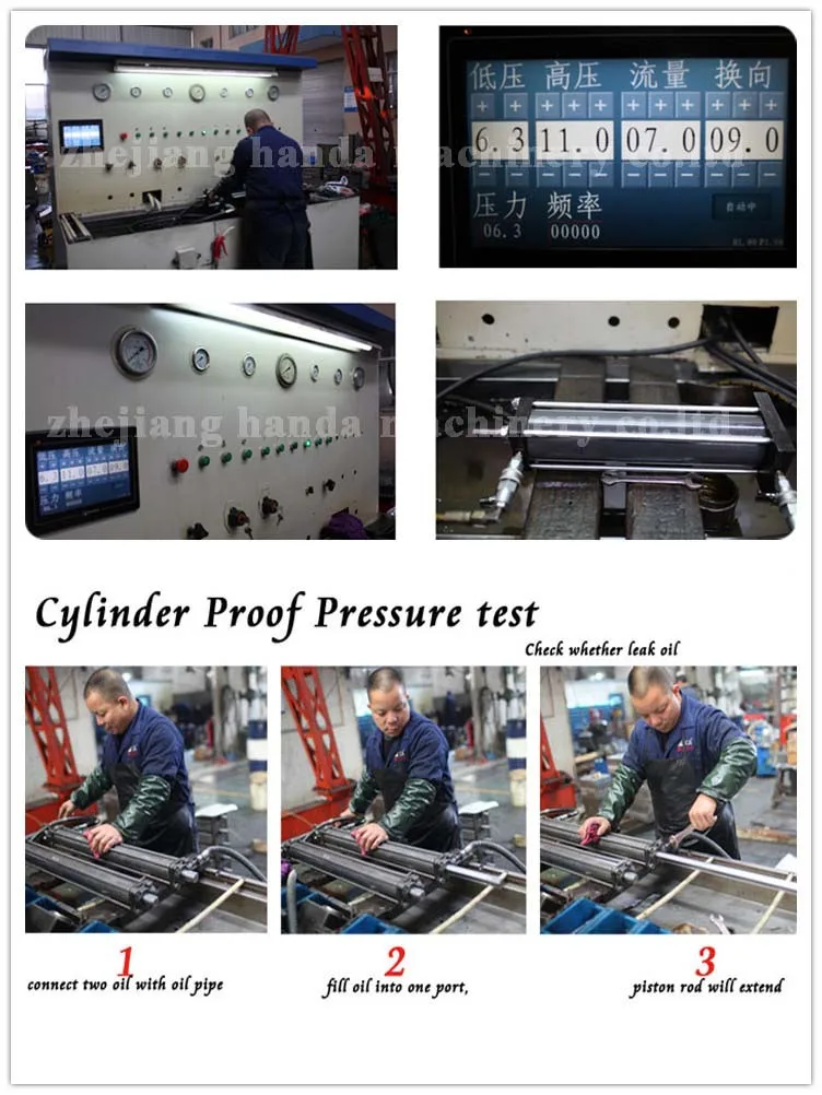 China Customized Double Acting Zweistufige Hydraulikzylinder Hersteller,  Lieferanten, Fabrik - Rabattpreis - DALLAST