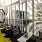 adjustable pvc window shutter vinyl plantation shutters