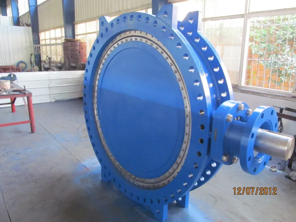 Flanged Tilting Disc Check Valve with counter weight & hydraulic