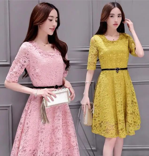 zm11232a korean style slim lady clothes 2019 spring long sleeve lace dresses for women
zm11232a korean style slim lady clothes 2019 spring long sleeve lace dresses for women