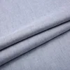 Shaoxing textile grey elegant style plain woven yarn dyed wholesale french linen fabric for garment
