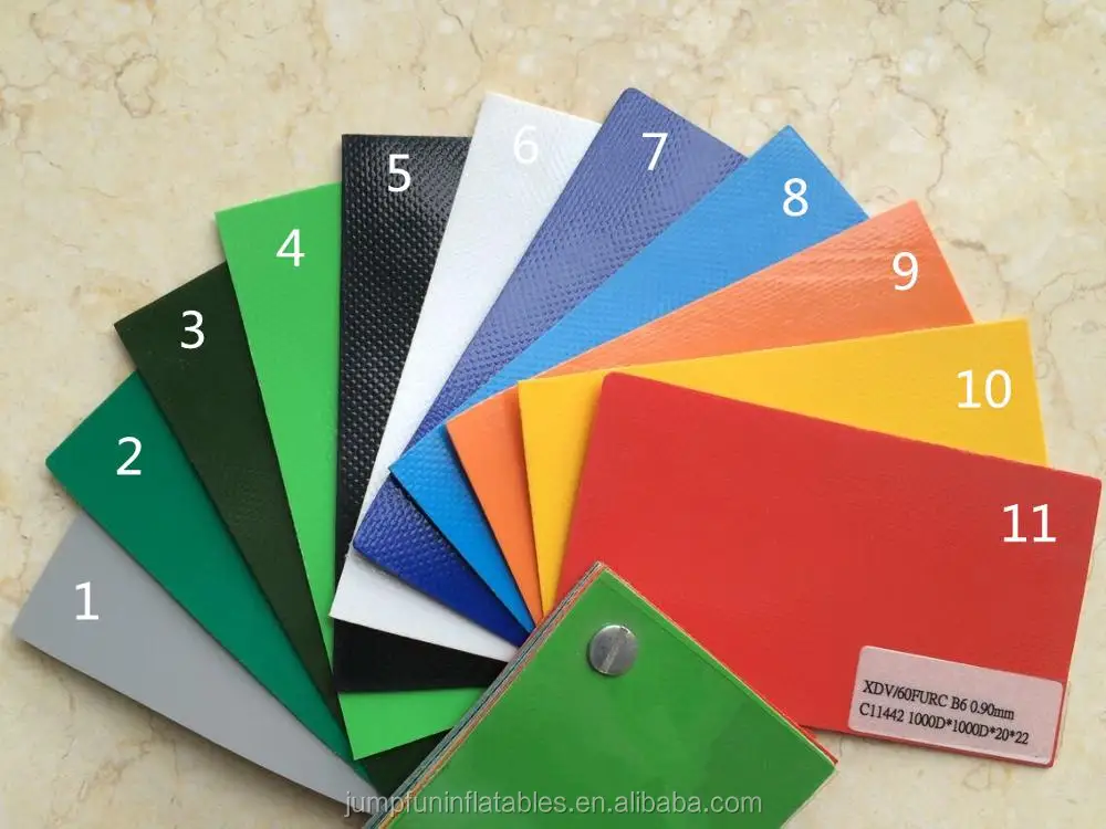 0.90mm PVC tarpaulin color