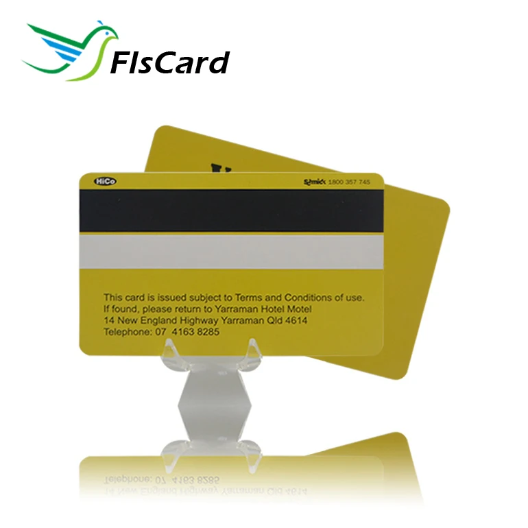 loyalty card with magnetic stripe cmyk offset printing high