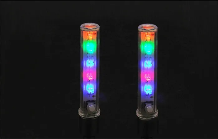 Kleur Verlichte Bike Wiel Verlichting 5 LEDS Tyre Ventieldopjes Wiel ... Kleur Verlichte Bike Wiel Verlichting 5 LEDS Tyre Ventieldopjes Wiel ...