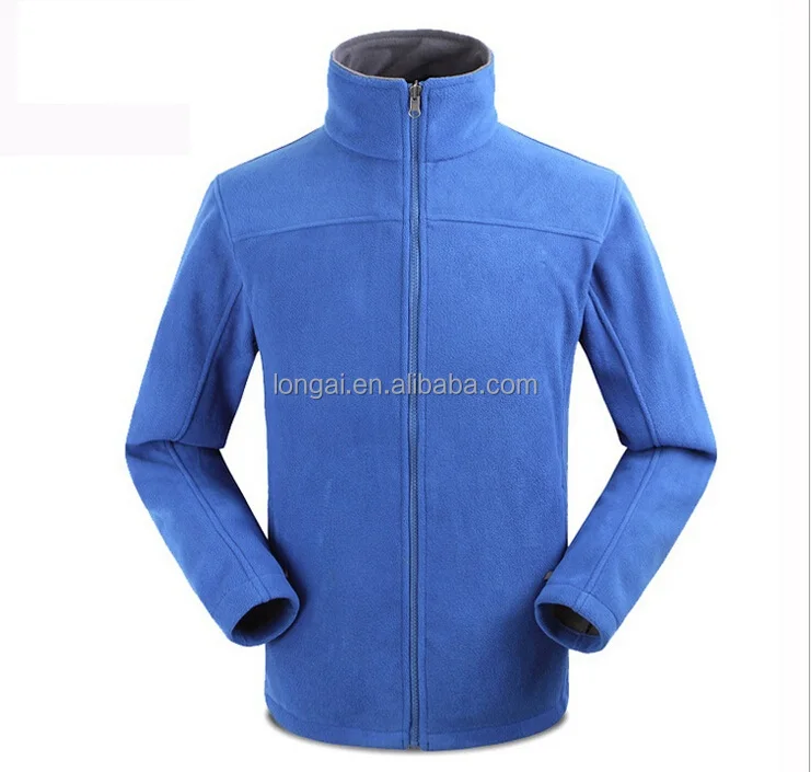 men micro polar fleece jacket