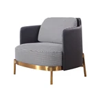 Foshan factory direct light luxury sofa combination fabric creative living room furniture