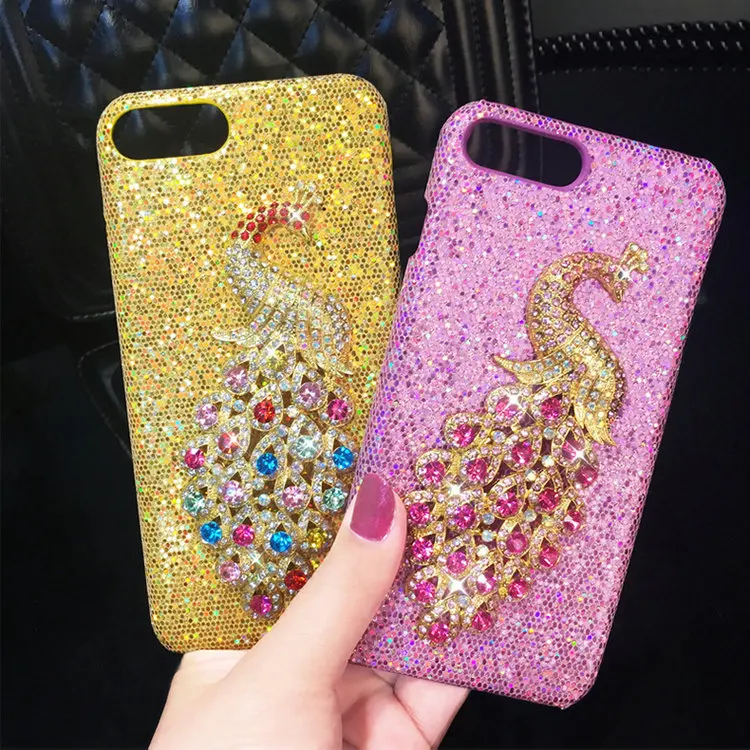 Mobile phone accessories,Glitter Shiny Phone Case for iPhone 6 Plus , for iphone 6 case back cover