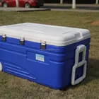 Top factory selling styrofoam ice chest cooler box&Food fresh plastic cooler ice box&camping transport cooler box