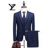 Men Suit YUF.ZHU Three Piece Men Wedding Tuxedo Suit Business Formal Wear Coat Pants Suits 2019