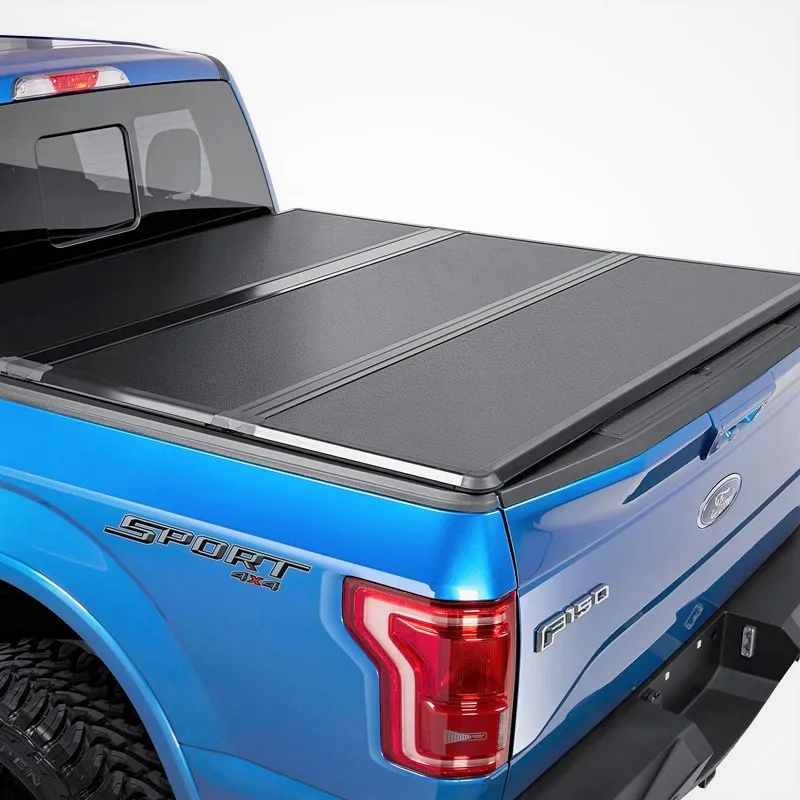 2018 New Design Aluminum Hard Fold Tonneau Cover Pickup Covers For Ford F150 2015 2019 5 5ft Buy Hard Fold Tonneau Cover Pickup Covers Hard Fold Tonneau Cover For Ford F150 Product On Alibaba Com