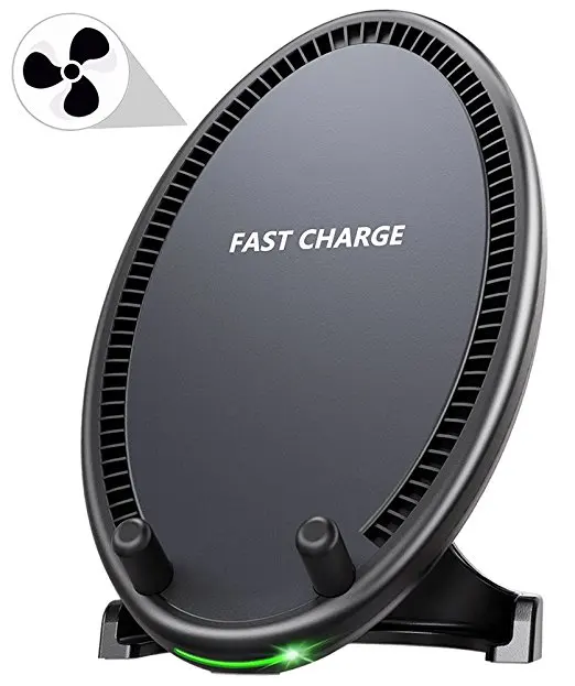 Fast wireless charger for iPhone Samsung Huawei Xiaomi QI wireless charger 10W phone charger cooler, Black white
Fast wireless charger for iPhone Samsung Huawei Xiaomi QI wireless charger 10W phone charger cooler, Black white
