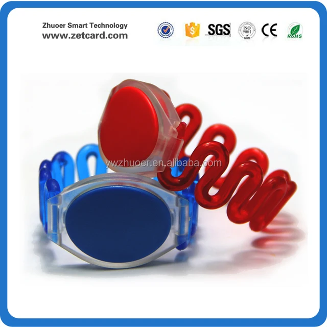 waterproof silicone rfid bracelet wristband