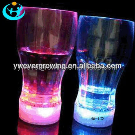 Flash beer cup drink coke cup colorful luminous cup party halloween props