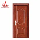 1.5h Customized Interior fireproof wood doors solid wood Door