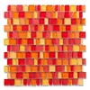 Wall Art Mural Recycled Glass Mosaic Tile