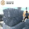 Juparana quarry granite blocks price with large size rough surface