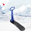 Cheap outdoor professional plastic snow sled scooter