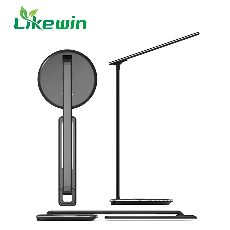 New Arrivals LED Desk Lamp Wireless Charger Mobile Phone Wireless Charging With Round Bottom, White/black
New Arrivals LED Desk Lamp Wireless Charger Mobile Phone Wireless Charging With Round Bottom, White/black