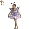 High Quality Girls Fancy Dress Costumes Carnival Cosplay Party Funny Kids Fairy Costumes With Butterfly Wing
