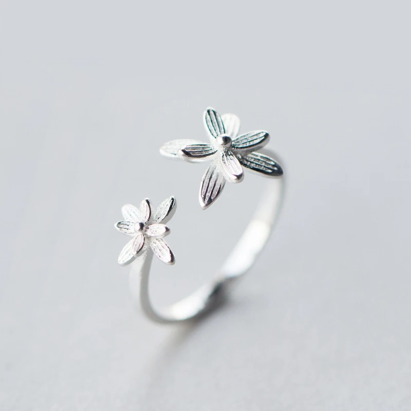 Real 925 Sterling Silver Sweet Layer Flower Rings for Women S925 Ring sterling-silver-jewelry
Real 925 Sterling Silver Sweet Layer Flower Rings for Women S925 Ring sterling-silver-jewelry