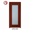 Experienced Manufacturer Simple Toilet Solid Wood Door Glass Inserts Blinds
