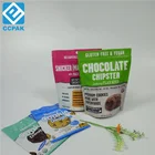China supplier food grade sealed stand up pouch with spout zipper for dry fruit/chips/chocolate