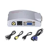PC Laptop Composite Video TV VGA/S-video/Composite RCA/ AV to VGA Converter Switch Adapter Switch Box Black