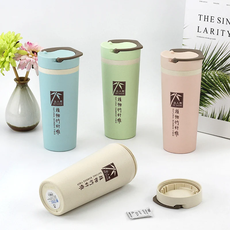Custom Logo Biodegradable Double Layer Plant Bamboo Fiber Water Bottles, Green,blue, pink, beige
Custom Logo Biodegradable Double Layer Plant Bamboo Fiber Water Bottles, Green,blue, pink, beige