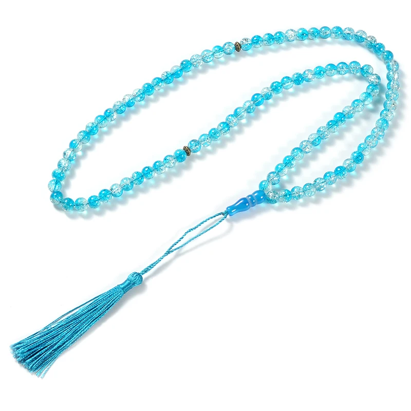 YS168 Customized design round beads islamic wedding gift 99 tasbih tassel, Blue
YS168 Customized design round beads islamic wedding gift 99 tasbih tassel, Blue