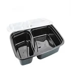 Customizable food box packaging plastic lunch box lunch bento box with lid