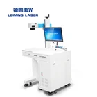 Desktop 20w metal label name plate fiber laser marking machine