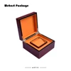 Webest Luxury Matted Lacquer Wooden Sport Watch Box with leather pillow