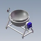 stainless steel electric industrial pressure cooker for sea food