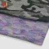 Sport polyester dyed yarn weft knitted jersey jacquard stretch fabric for men hoodie