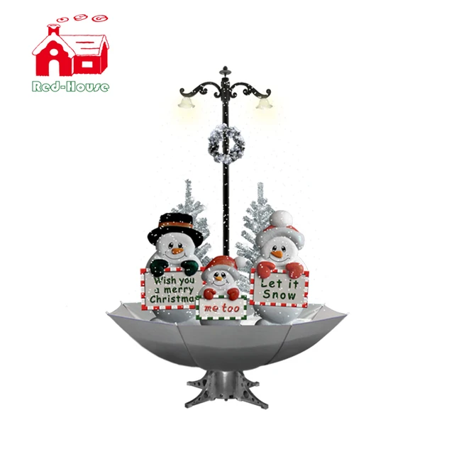 girls christmas gifts, snowing christmas snowman family