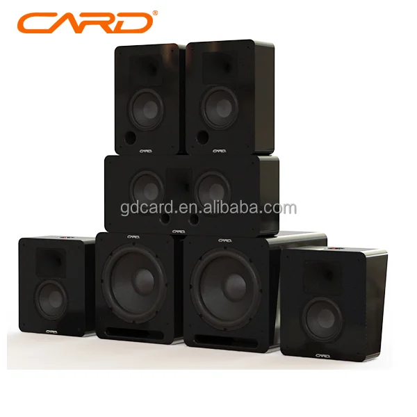 Professional home theater 2 way frequency audio speakers