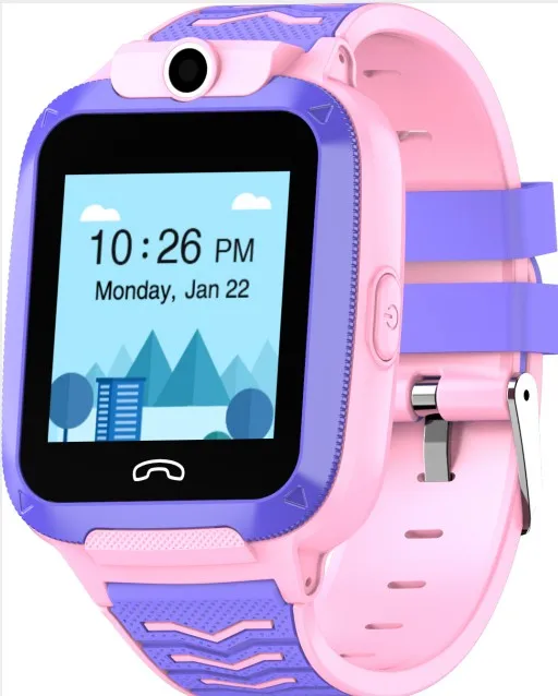 Высокое качество IP67 Водонепроницаемый видео вызов smartwatch камера Дети 4 г gps Смарт часы KF03