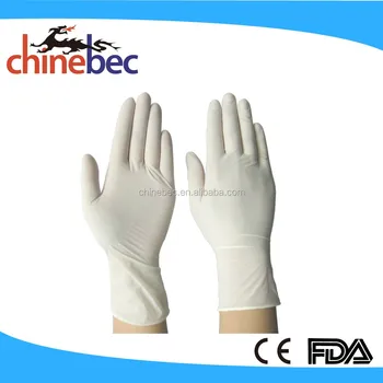 latex lab gloves